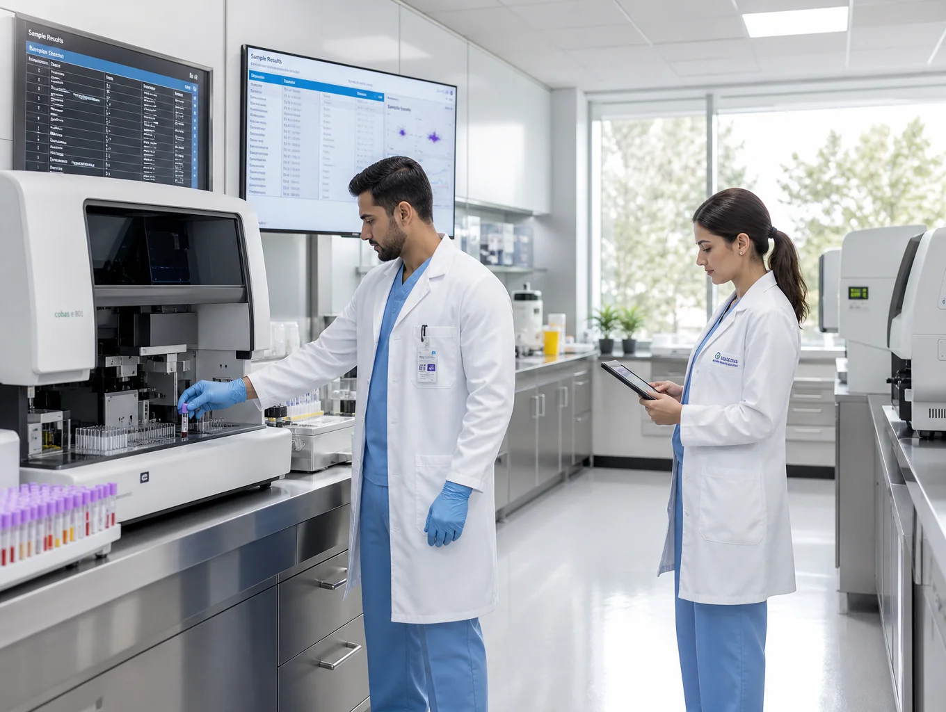 Clinical laboratory diagnostic research and analytical review